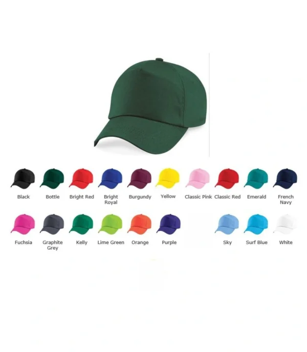 Beechfield BB10B Junior Original 5 Panel Cap